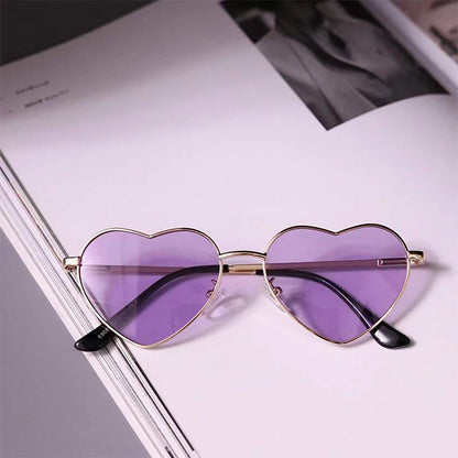 Love Heart Sunglasses Womens