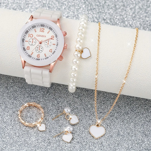 6PCS/Set Women's Watches Casual Z2