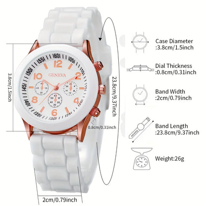 6PCS/Set Women's Watches Casual Z2