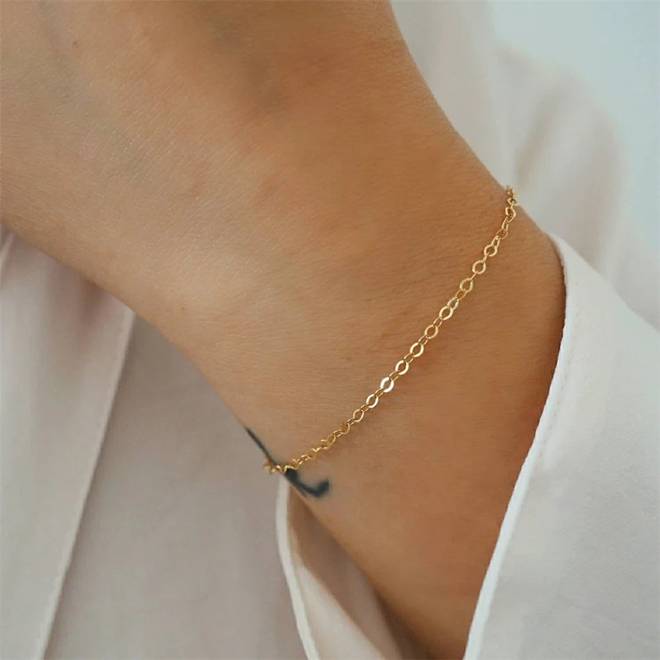 Classic Snake Chain Bracelets for Women Z12