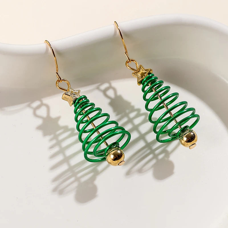 Christmas Tree Earrings For Women Z18