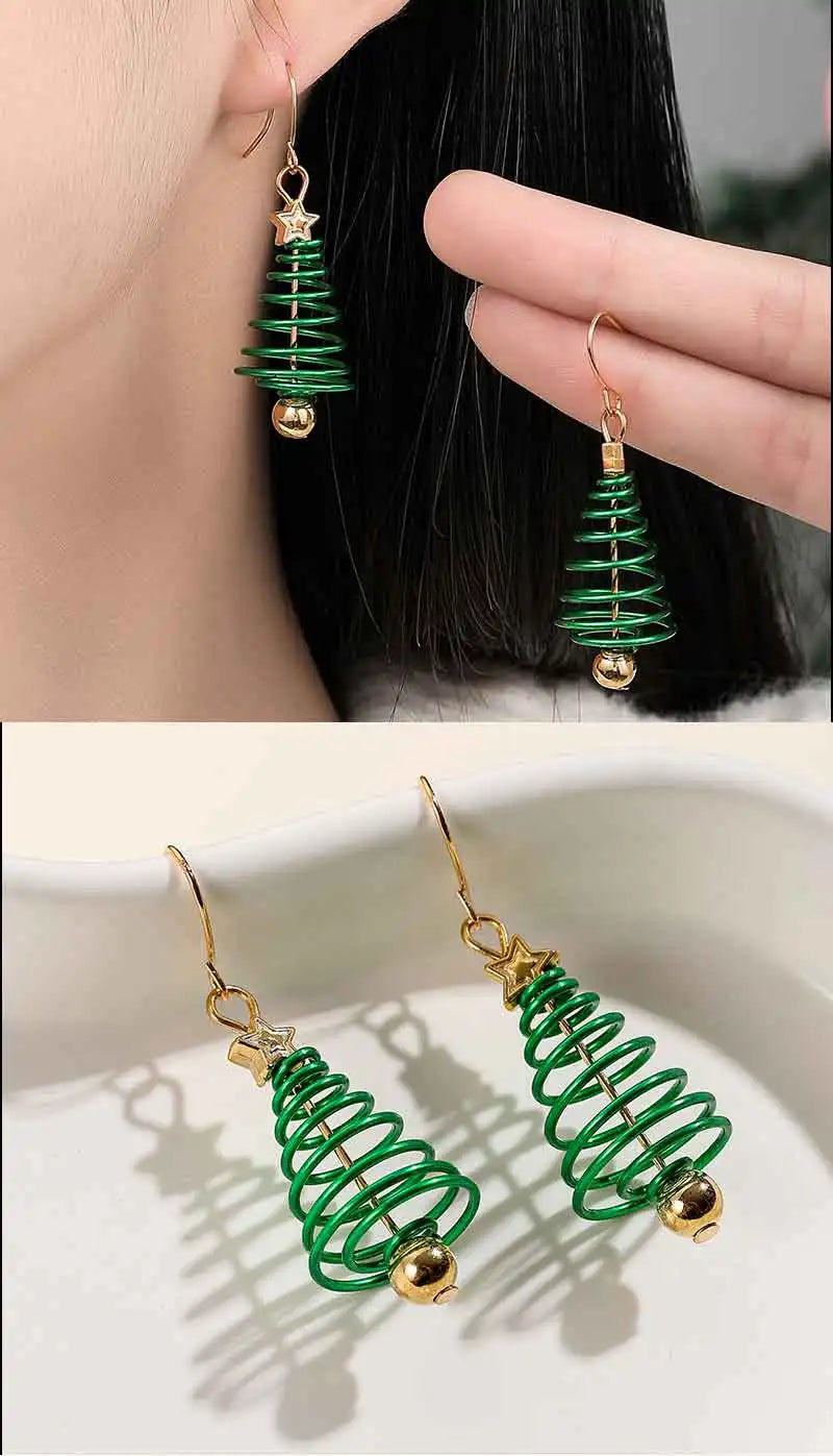 Christmas Tree Earrings For Women Z18