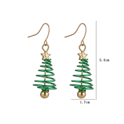 Christmas Tree Earrings For Women Z18