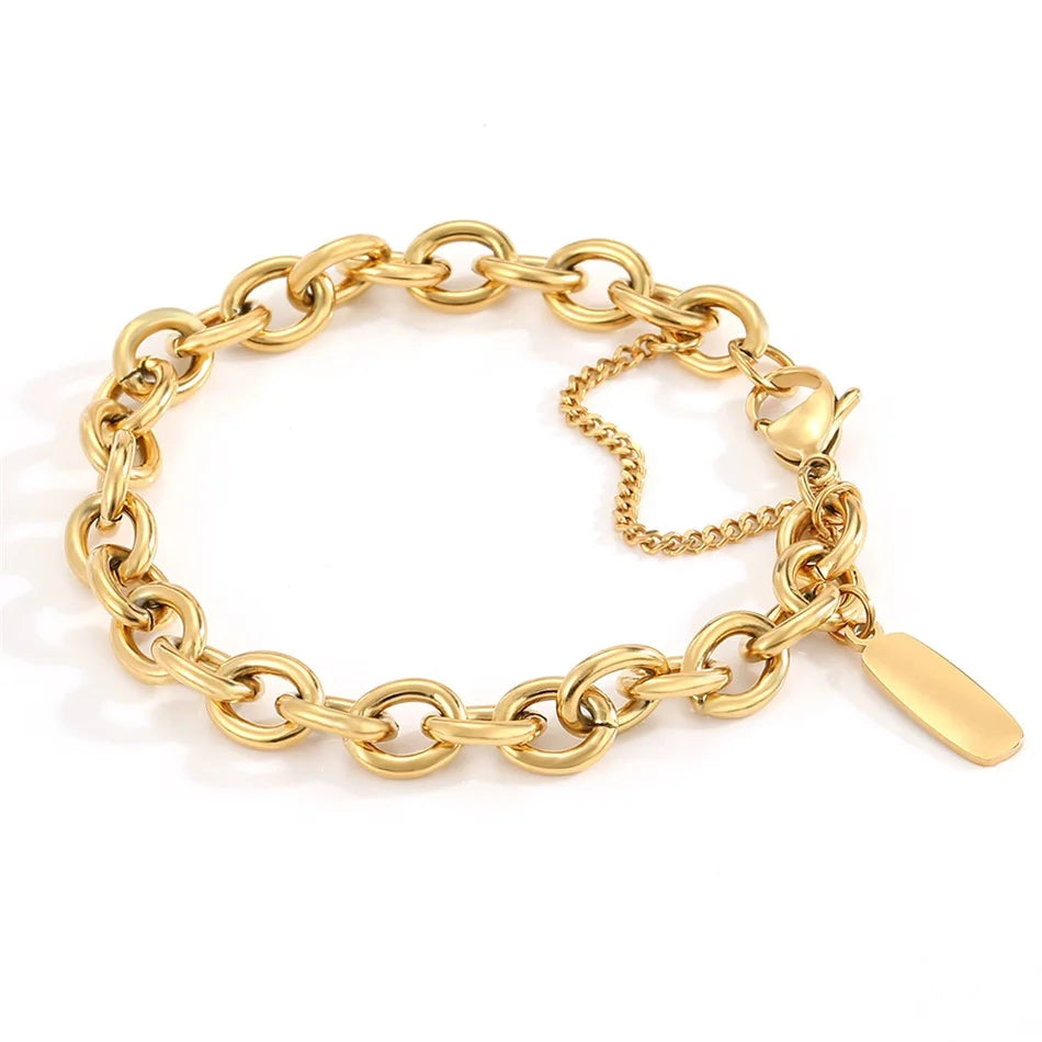 Classic Snake Chain Bracelets for Women Z12