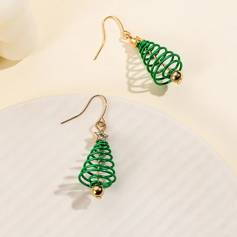 Christmas Tree Earrings For Women Z18