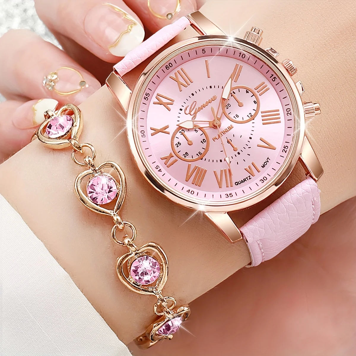 6PCS/Set Fashion Women's Quartz Watch Z15