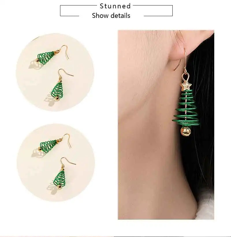 Christmas Tree Earrings For Women Z18