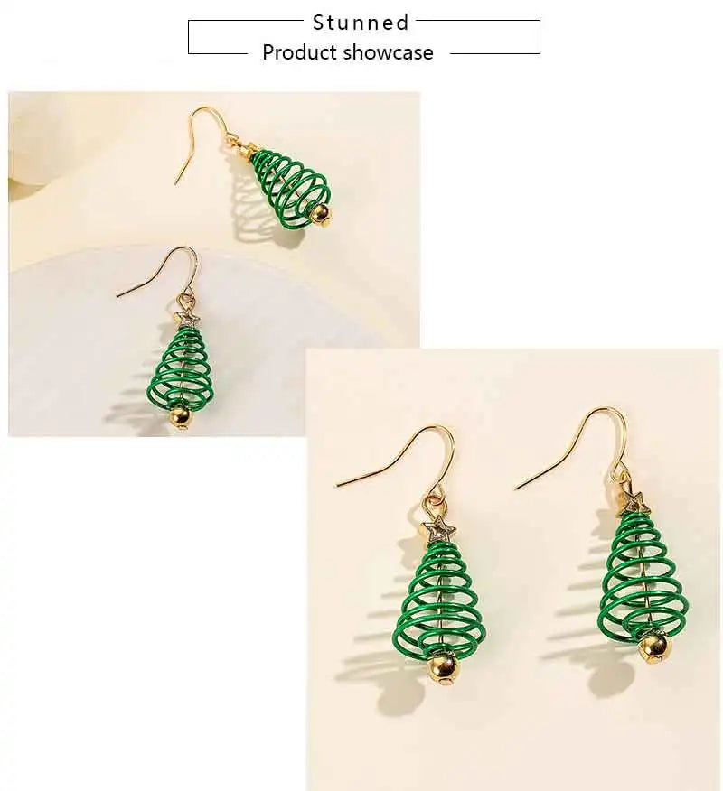 Christmas Tree Earrings For Women Z18