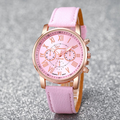 6PCS/Set Fashion Women's Quartz Watch Z15