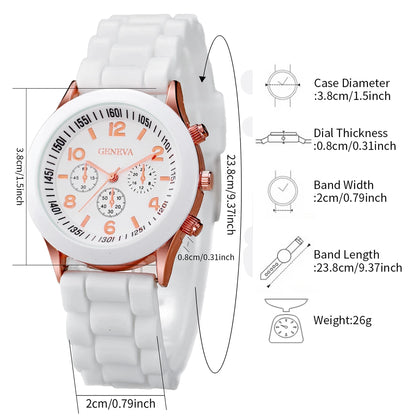 6PCS/Set Women's Watches Casual Z2